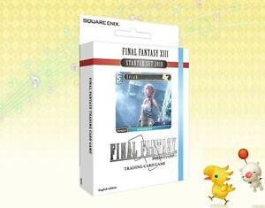 Square Enix Final Fantasy 13 XIII Starter Set Final Fantasy Trading Card Game