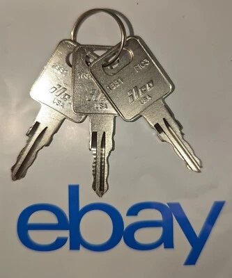 CF324 or EF324 or HF324 3-keys FIC Motorhome RV Trailer Cut to your key code