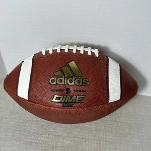 Adidas Dime Regular Size Leather Football USA Made 13 PSI NFHS New See Pictures - Picture 1 of 8