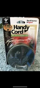 NEW GREEN 9 Foot Pass & Seymour Handy Cord Neat Extension Cord - Picture 1 of 2