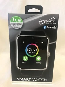Reloj inteligente Bluetooth supersónico (sc-81sw) nuevo en caja live life easy - Imagen 1 de 4