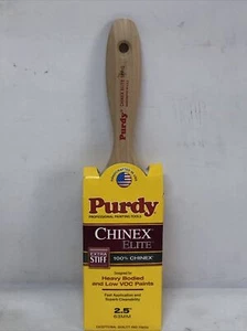Genuine Purdy Chinex Elite Sprig Flat 2-1/2" Paint Brush - Picture 1 of 2
