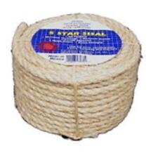 Tw Evans Cordage 23-210 Sisal Rope Coilette, 1/4" X 100'