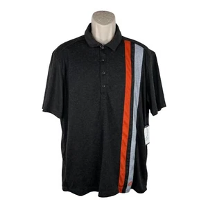 Performance Bicycle CHCB Polo Jersey Shirt Size XL Gray Striped - Picture 1 of 11