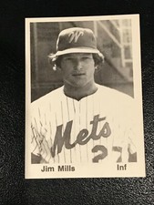 1976 TCMA Wausau Mets Minor League - Jim Mills