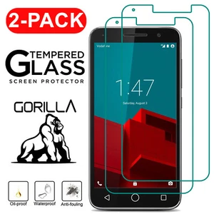 2 Pack Screen Protector For Vodafone Smart First Prime 6 C9 E9 N9 Tempered Glass - Picture 1 of 6
