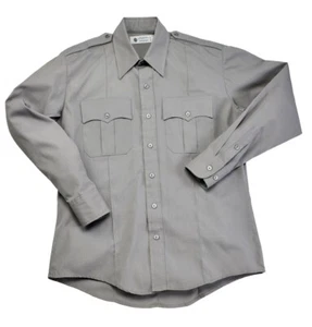 CAMISA UNIFORME POLICÍA MANGA LARGA LIBERTY 722M GRIS 16,5X36/37 TALLA GRANDE - Imagen 1 de 2