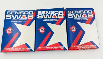 Paquetes de hisopos para sensores Photographic Solutions tipo 2 (20 hisopos) y tipo 3 (12 hisopos) Foto 1 de 4
