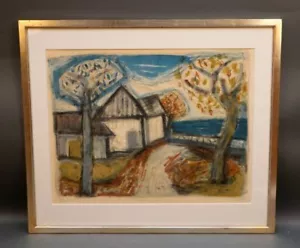 Otto Dix (Untermhaus 1891-1969 Singen) - Herbst am See - handsigniert - Bild 1 von 12
