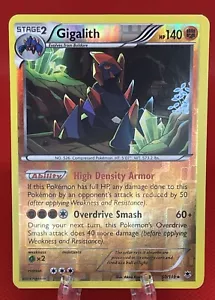 Pokémon TCG Gigalith XY Phantom Forces 50/119 Reverse Holo selten Englisch 2014 LP - Bild 1 von 2