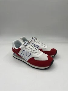 New Balance 574 Classic Red/White Sneakers U574EW2 Men's Size 13 - Picture 1 of 6