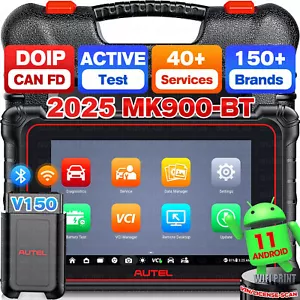 EU Autel MaxiCOM MK900BT MK900-BT PRO Automotive Full System Diagnostic Scanner - Foto 1 di 17