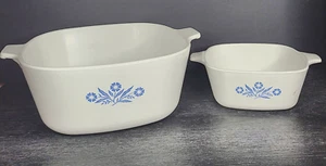 Corning Ware Blue Cornflower 2.5 Quart & 22oz Casserole Dish, no lids ๐ฆ - Picture 1 of 11