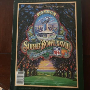 1994 Super Bowl LVIII Program - Dallas Vs Buffalo - Picture 1 of 1