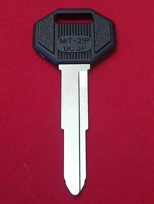 DC3-P Primary KEY Blank ISUZU 1985-91 Impulse Trooper Amigo, MITSUBISHI 1981-89 - Image 1 of 2