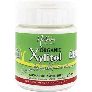 Nirvana Organics Xylitol Certified Organic Refillable Shaker 200g - Picture 1 of 1