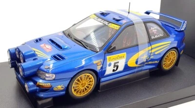 Autoart 1/18 Scale Diecast 89994 Subaru Impreza WRC RMC R.Burns 1999 Night Race - Image 1 of 4