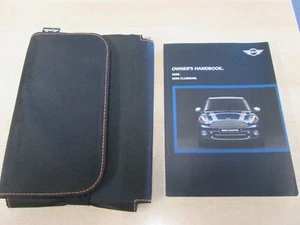 MINI CLUBMAN OWNERS MANUAL HANDBOOK 2012-2016 print 2013+ WALLET - Picture 1 of 1