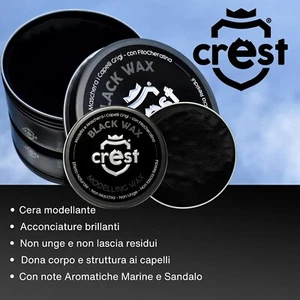 Cera BLACK WAX ITALIAN CREST ml 100 - Imagen 1 de 7