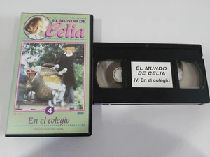 EL MUNDO DE CELIA EN EL COLEGIO SERIE CULTO TV VHS CINTA TAPE CASTELLANO - Imagen 1 de 3