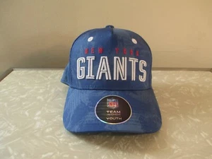NUEVO NY Giants NFL Equipo Juvenil Prendas para la Cabeza Redzone Precurvado Snapback Sombrero Talla Única FA - Imagen 1 de 7