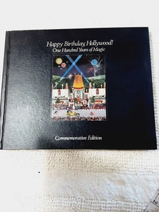 1987 Happy Birthday Hollywood One Hundred Years of Magic 1st Edition Book 12x10 - Imagen 1 de 22