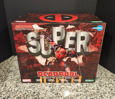 Super Deadpool 1/6 Scale Pre Painted Model MARVEL Kotobukiya ARTFX MIB NEW - Изображение 1 из 4