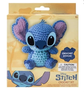 NUEVO EN CAJA KIT DE GANCHILLO DISNEY LILO & STITCH HÁGALO USTED MISMO TODO LO QUE NECESITA  - Imagen 1 de 2