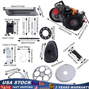 Complete Gasoline Engine 100cc 4-Stroke For Motorized Motor Bicycle Modified - Imagen 1 de 16