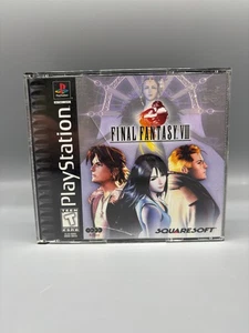 Final Fantasy VIII 8 (PlayStation 1, 1999) PS1 Etiqueta Negra CIB Completo Probado - Imagen 1 de 5
