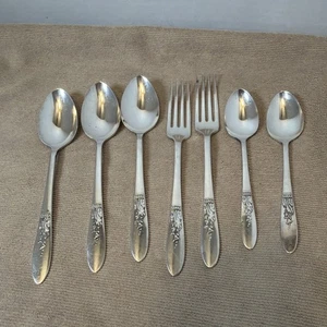 Oneida Flatware Simeon LR George H.Rogers Company, Lot Of 7 - Picture 1 of 22