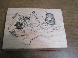 HOUSE MOUSE DESIGNS RUBBER STAMP FROSTING GINGERBOY - Bild 1 von 2