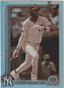 2025 Topps Chrome Jazz Chisholm JR. #283 New York Yankees - Picture 1 of 2