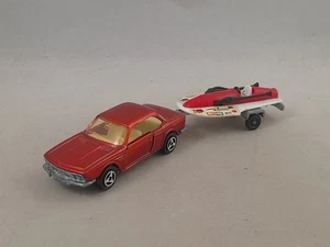 Juego de carreras Majorette 363 BMW 3.0 CSi + remolque de barco de carreras n.º 235 1:60 - Imagen 1 de 13