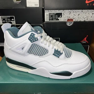 DS Jordan Retro 4 Oxidized Green Mens Size 11.5 - Picture 1 of 12