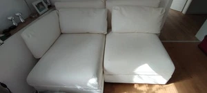 Style-Sofa (Murum) mit Schlafbett und Staukasten, Deko, ungenutzt (NP 1000) - Bild 1 von 8
