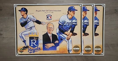 [x1] MLB 1992 UD HEROES OF BASEBALL- Royals Hall of Fame Inductee- Ltd. Ed. /42k - Image 1 of 2