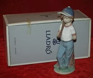 Porcellana LLADRO POSSO GIOCARE? #7610 Nuovo Con Scatola Originale! Made in Spain - Foto 1 di 9