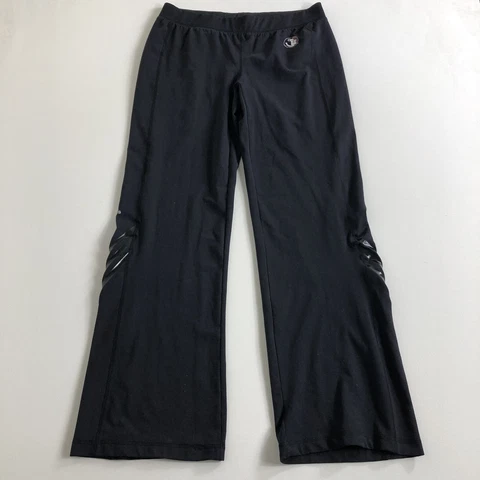 Adidas Florida State FSU￼ Women's Large Black Sweatpants Joggers Athletic Active Cover