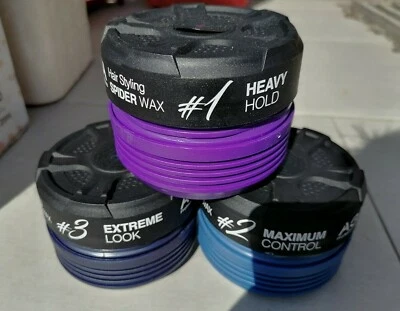 FIXEGOISTE MATTE LOOK;   FONEX;  AGIVA SPIDER HAIR WAX - Image 1 of 4