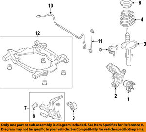 FORD OEM 13-17 Police Interceptor Sedan Front Suspension-Strut DG1Z18124Y