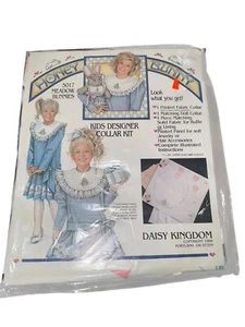 Nuevo de Lote Antiguo Daisy Kingdom 1988 Meadow Bunnies 5017 Niños Muñeca Diseñador Pascua Collar Kit - Imagen 1 de 2