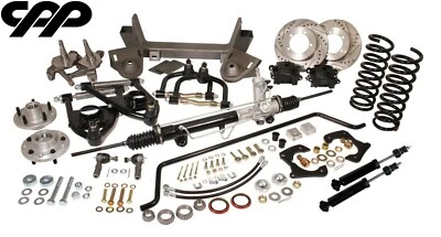 37-39 CHEVY MASTER GMC TRUCK CPP MUSTANG II FRONT IFS SUSPENSION CONVERSION KIT — 第 1/4 张图片
