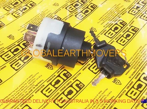 PIEZAS JCB - INTERRUPTOR DE ENCENDIDO JCB GENUINO Y 2 TECLAS (PARTE # 701/80184 701/45500) - Imagen 1 de 15