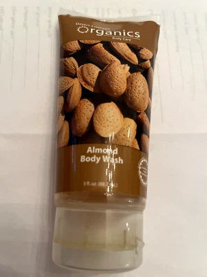 Миндальный лосьон для рук и тела от Desert Essence and Body Wash, 3 унции каждый - Изображение 1 из 4