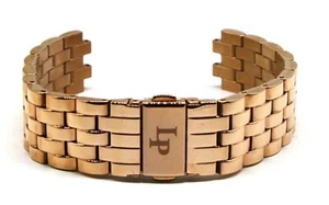 Lucien Piccard 18MM Edelstahl Uhrenarmband Band ROSEGOLD Nebel 10081 - Bild 1 von 6