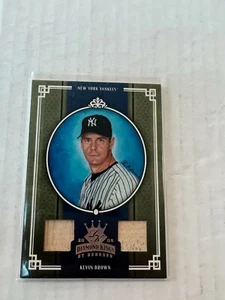 Kevin Brown 2005 Diamond Kings Dual Bat Relic Card #158 Serial #24/50 - Picture 1 of 1