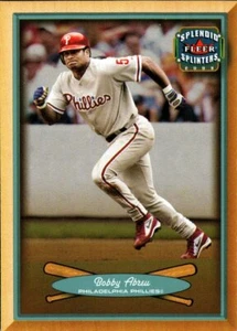 Béisbol Fleer Splendid Splinters 2003 #41 Bobby Abreu Philadelphia Filis - Imagen 1 de 2