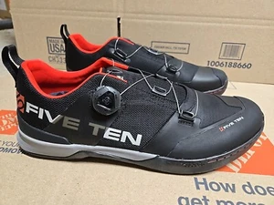 FiveTen Kestrel Team Black BOA MTB Shoes Stealth Men’s US 11.5 - Picture 1 of 8