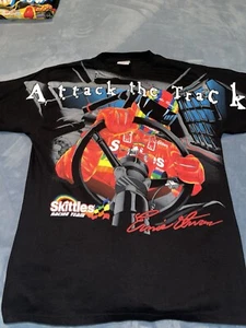 1998 Ernie Irvan Skittles All Over Print T-shirt Size Xl - Picture 1 of 3